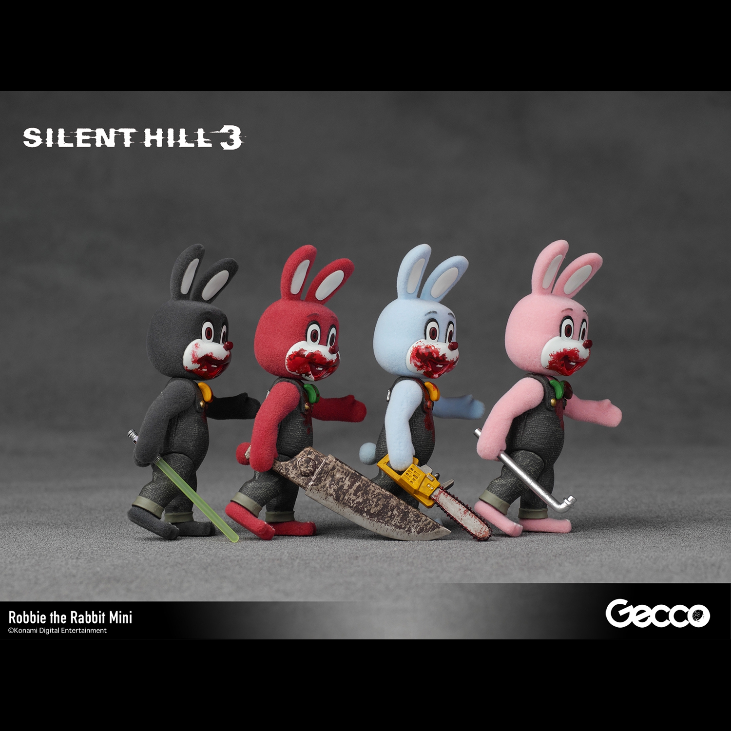 SILENT HILL 3/ Robbie the Rabbit Mini Black